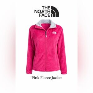 The North Face Osito Fleece Jacket Women’s Medium Pink Full Zip